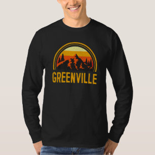 Greenville South Carolina Sc Mountains Hiking Souv T-Shirt