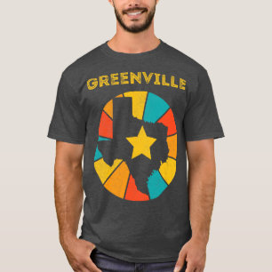 Greenville Texas Vintage Distressed Souvenir 1 T-Shirt