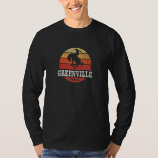 Greenville TX Vintage Country Western Retro T-Shirt