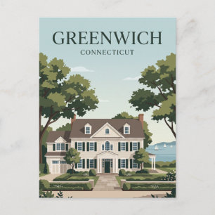 Greenwich, Connecticut Postcard