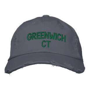 GREENWICH CT - EMBROIDERED CAP