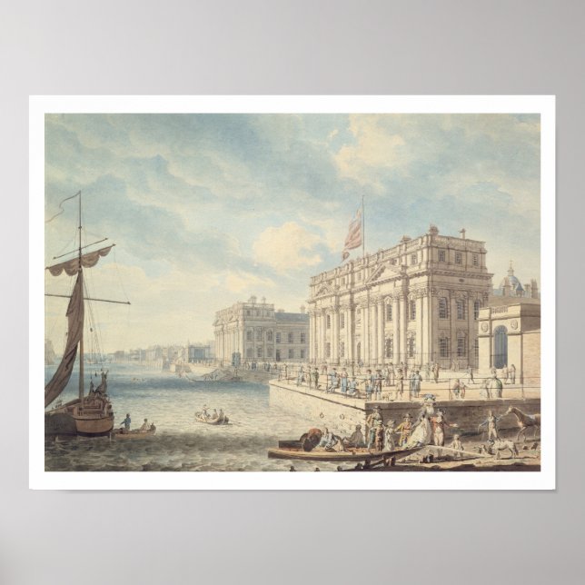 Greenwich Hospital (w/c) Poster (Front)