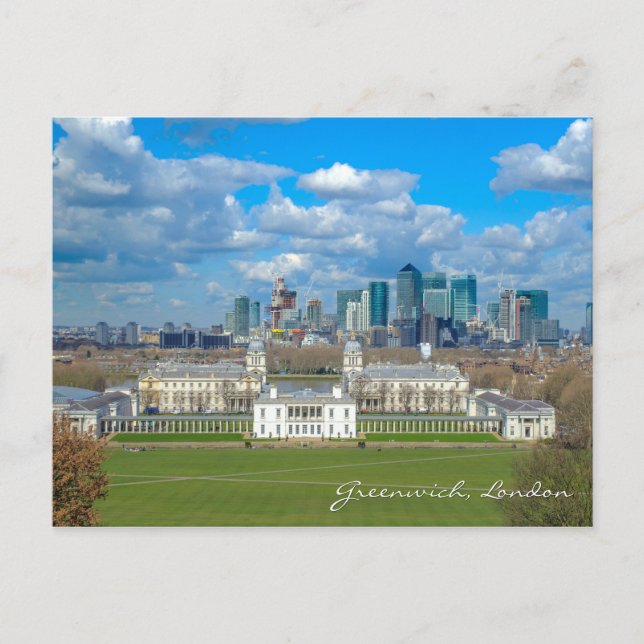 Greenwich London UK Postcard (Front)