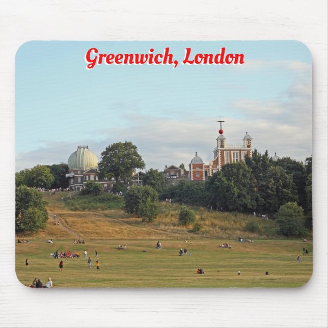 Greenwich Park, London Mouse Pad (Front)