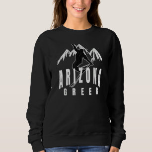 Greer Arizona Nordic Skiing Classy & Cool Greer AZ Sweatshirt