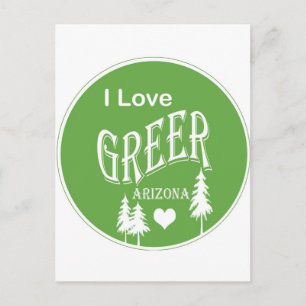Greer Arizona Postcard