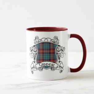 Greer Tartan Shield Mug