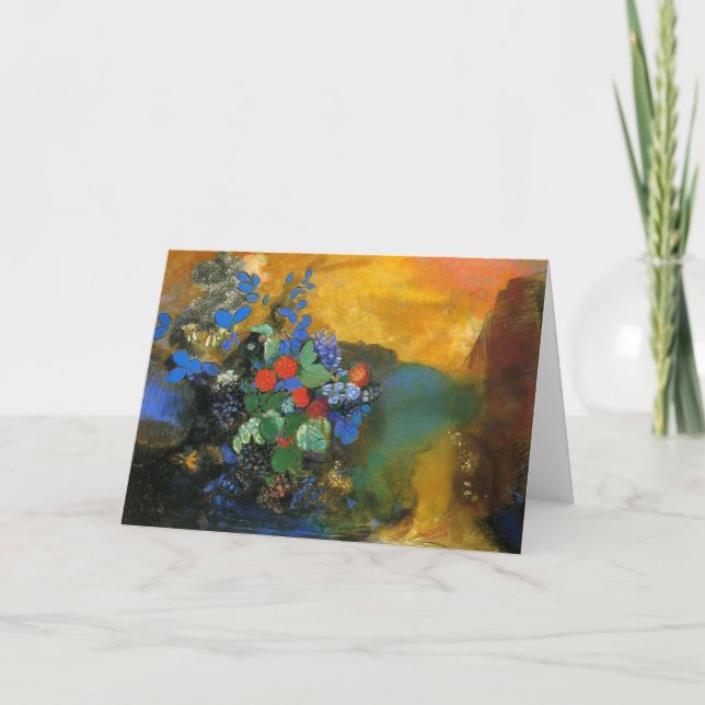 Greeting 123 Cards - Ophelia Among the Flowers_ (Front)