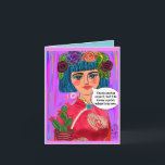 Greeting  Card<br><div class="desc">Badgirlart</div>