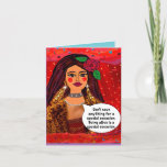 Greeting  Card<br><div class="desc">Badgirlart</div>