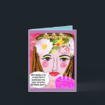 Greeting  Card<br><div class="desc">Badgirlart</div>