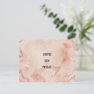 Greeting Card (4.3 x 5.6 in) - Yay A Girl