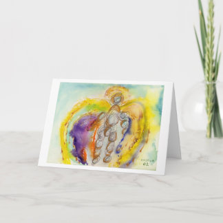 Greeting Card - Angel In Flight