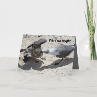 Greeting card - apology