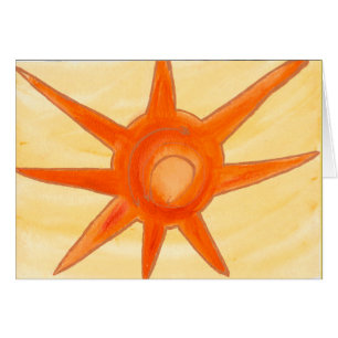 Greeting Card - August Sun