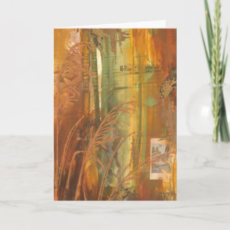 Greeting Card- Autumn Aviary: Sparrow Card