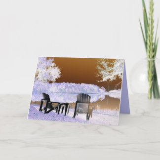 greeting card  - Being with you