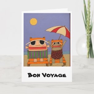 Greeting Card Bon Voyage