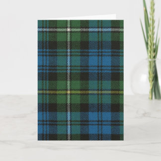 Greeting Card Campbell of Argyll Ancient Tartan