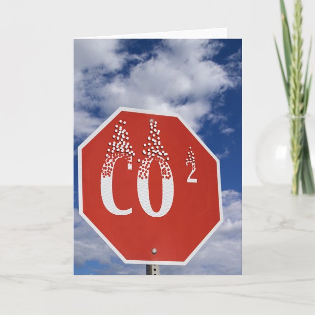 GREETING CARD   Carbon Footprint (Front)