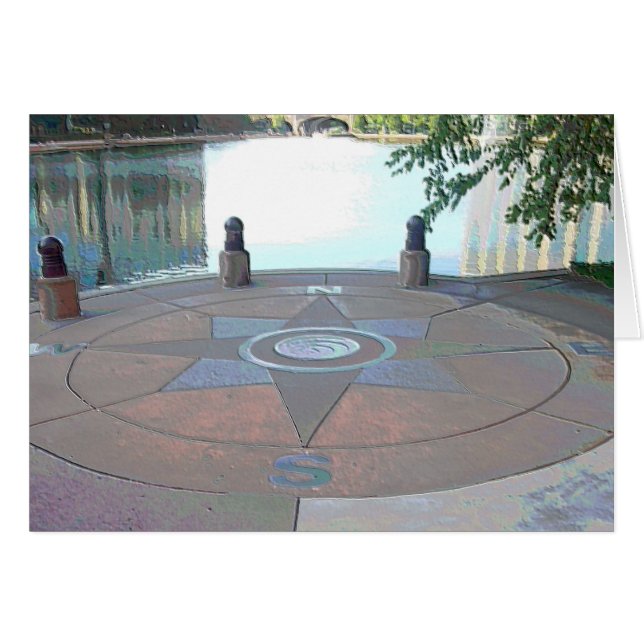 Greeting Card: Centennial Lakes Park,  Edina, MN (Front Horizontal)