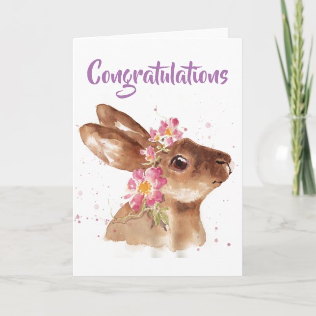 Greeting Card - Congratulations (Front)
