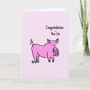 Greeting card - Congratulations on the new job