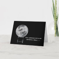 Greeting Card: Crystal Ball