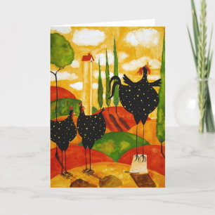 Greeting card - Dawn Call