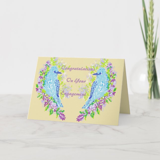 Greeting Card Engagement   : Engagement or Wedding (Front)