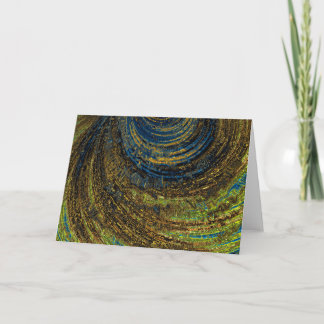 Greeting Card - F1394 "Van Gogh sunset" 1