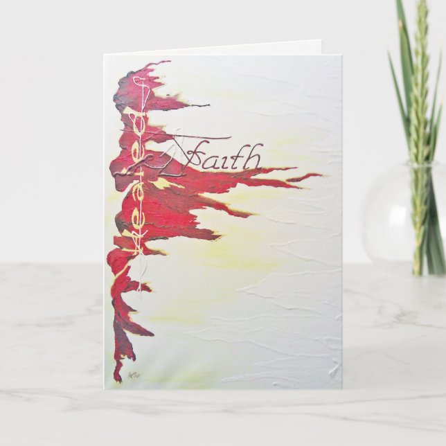 Greeting Card - Faith, Healed (Front)