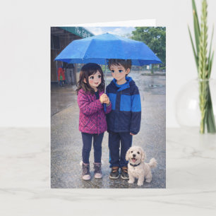 Greeting Card - First Love