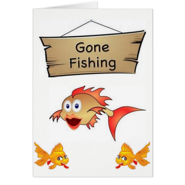 Greeting card fish cats (Front)