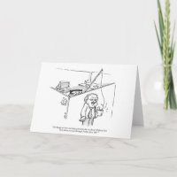 Greeting Card - Fishing Cartoon - Eager Cast