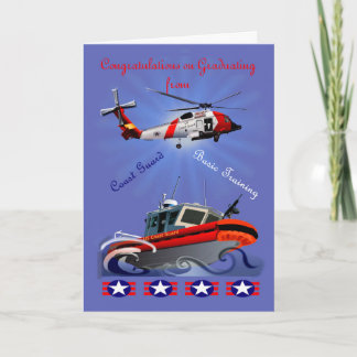 Greeting Card for Coastguard Graduate