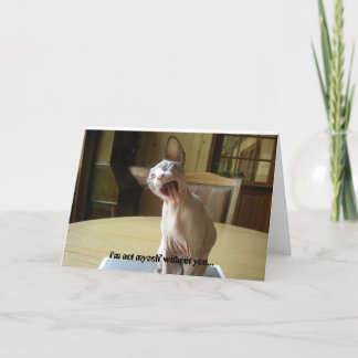 Greeting card for lovers