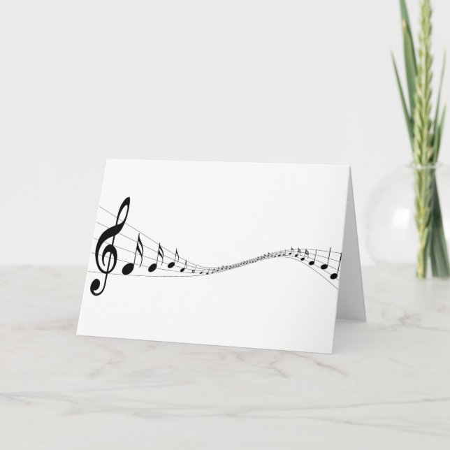 Greeting card for music lovers (Front)