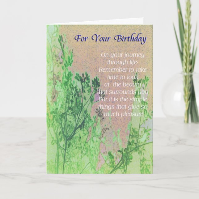 Greeting Card General Birthday (Front)