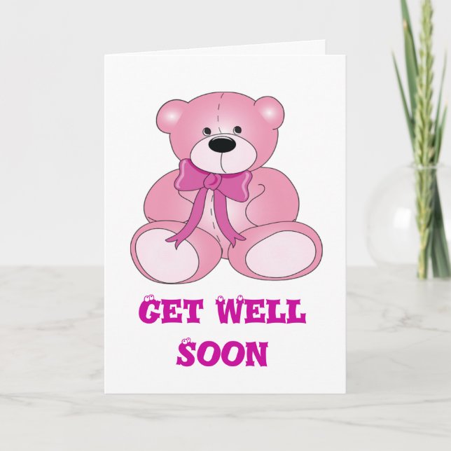 Greeting Card - Get Well Soon (Front)