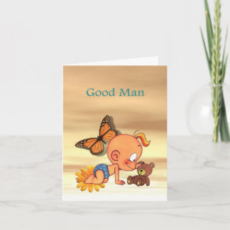 GREETING CARD - GOOD MAN