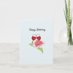 Greeting Card : Happy Birthday