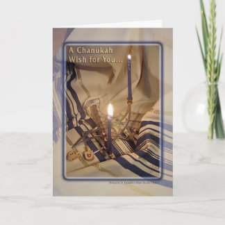 Greeting Card - Happy Chanukah