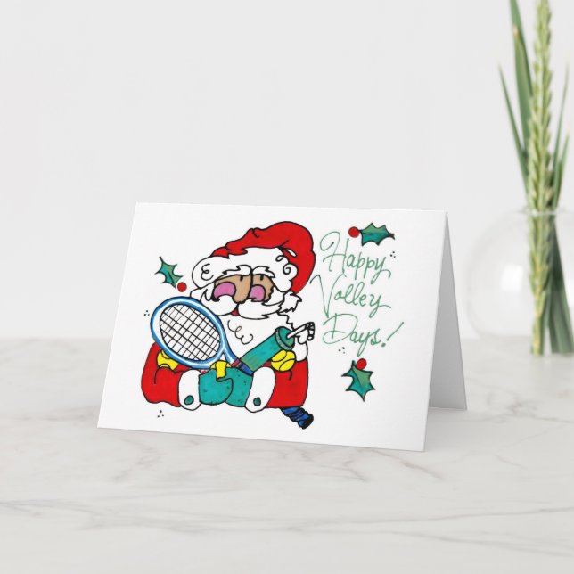 Greeting Card -Happy Volley Days (Front)