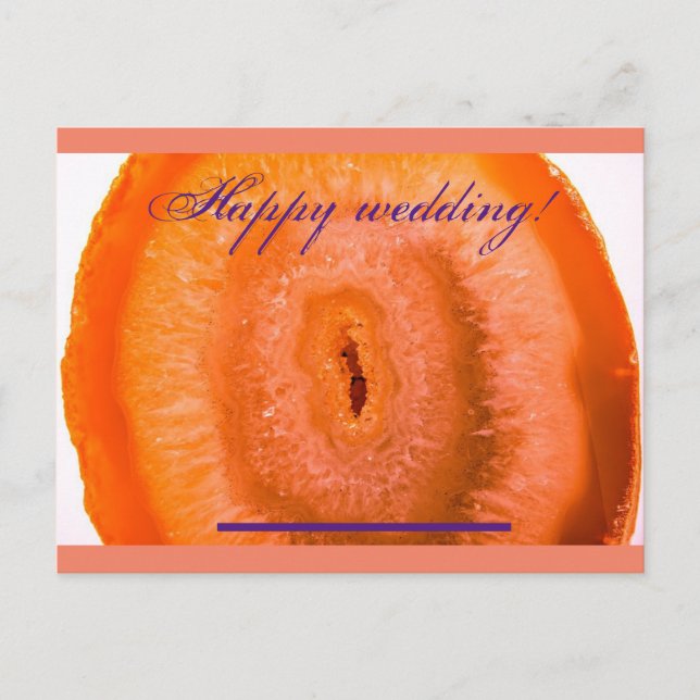 Greeting card Happy Wedding! (Front)