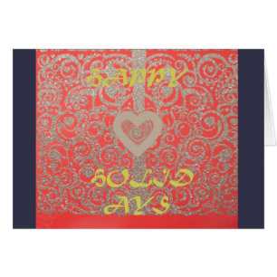 Greeting Card Horizontal Template
