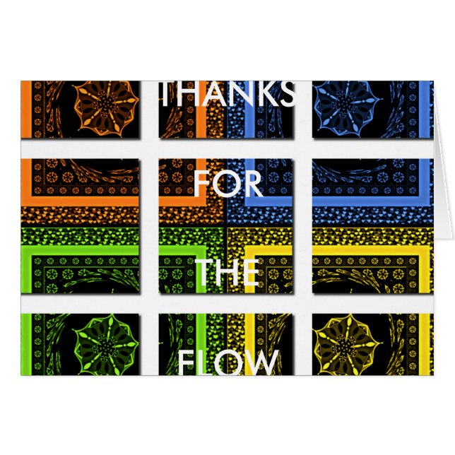 Greeting Card Horizontal Template (Front Horizontal)