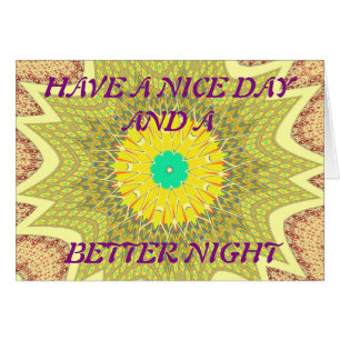 Greeting Card Horizontal Template