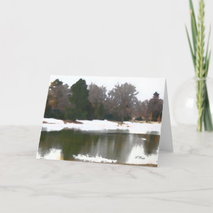 Greeting Card, Lake Reflections - all occasion Card