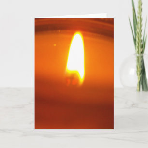 GREETING CARD: Lit Candle Card